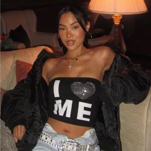 “I ♥ ME” Tube Top